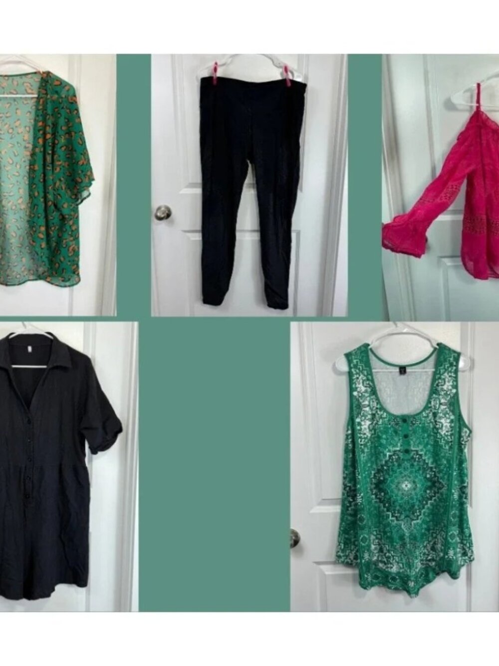 Lot of Womens Clothing XXL - Dress Tank Cardigan Plus Sized Fashion